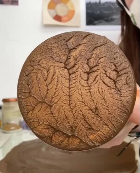 Earth and Bone — materials and studio process